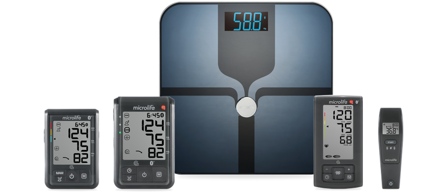 Produkty s Microlife Connected Health+